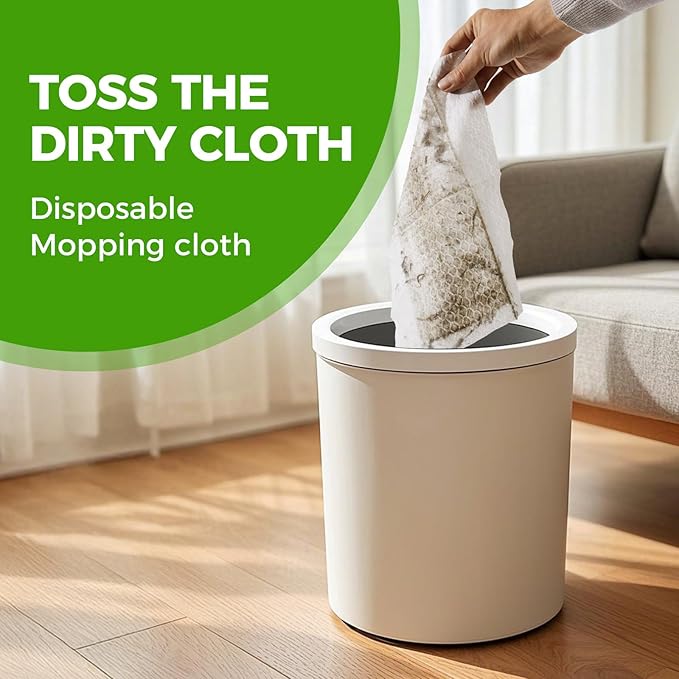 Dry Mop Refills - 160 Count Disposable Dusting Cloths - Electrostatic Cloths - 7.9"x11.6" Box Packing