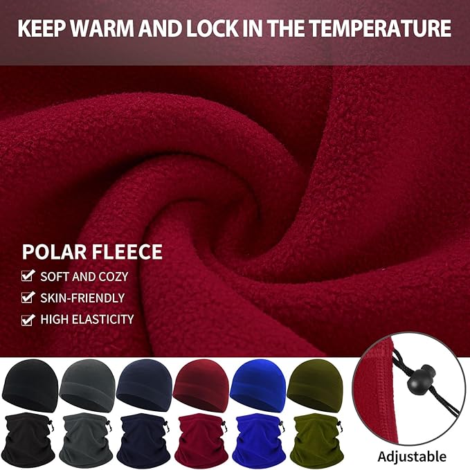 Liitrsh 148 Pcs Bulk Winter Fleece Hats Gloves Scarf Sock Sets for Men Women, Beanies for Homeless Donation Charity Bundle