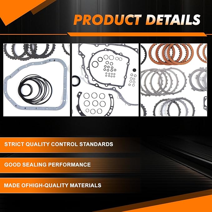 A4CF1 A4CF2 Transmission Master Overhaul Rebuild Kit 4Speed Suitable for Hyundai 2007-2010 Elantra 2006-2009 Spectra 2.0L After-Market Parts