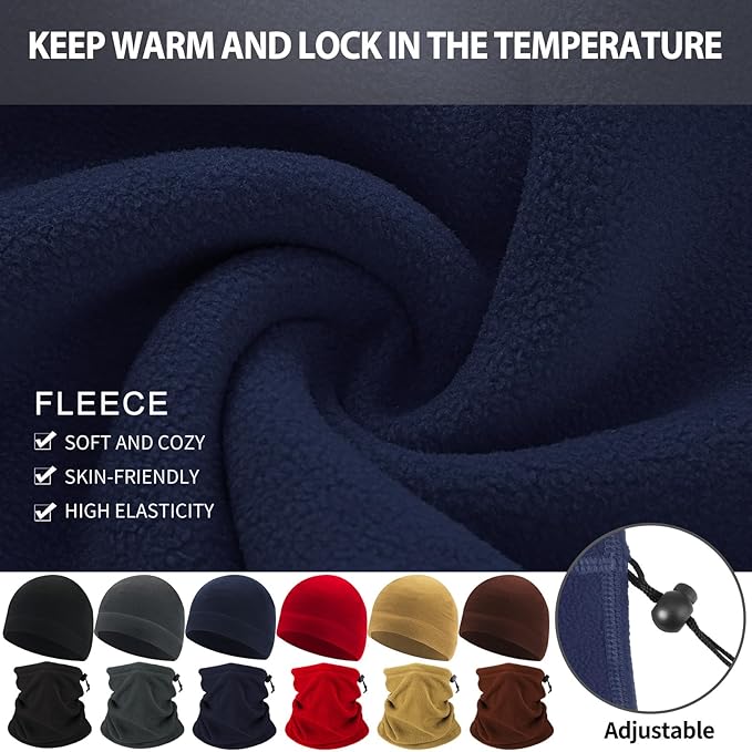 Liitrsh 148 Pcs Bulk Winter Fleece Hats Gloves Scarf Sock Sets for Men Women, Beanies for Homeless Donation Charity Bundle