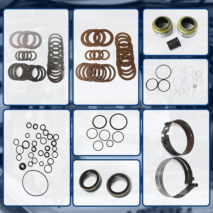 4T40E 4T45E Transmission Master Overhaul Rebuild Kit Transmission Rebuild Kit Fits for 2007-2010 Malibu 3.5L, Fits for 2005-2010 Cobalt 2.2L, Replace OE 14006APW 14004APW
