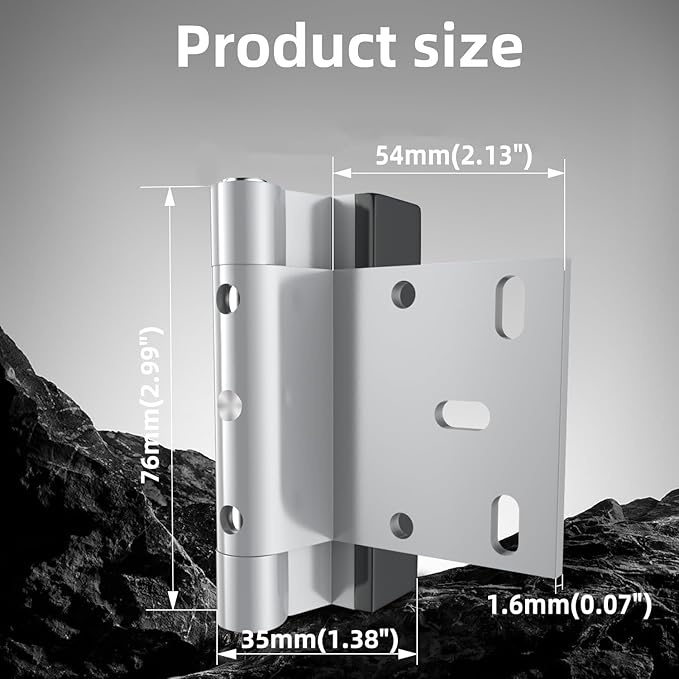 1Pcs Silver Safety Lock Reinforced Buckle Household Aviation Load-Bearing 850 Pounds Special Anti Unlocking Structure Child Safety