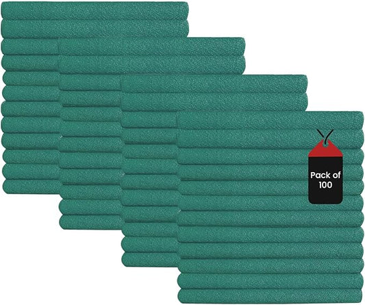 Premium Green Huck Towels – (100 Pack) 15 x 27 inches 100% Cotton Bulk Towel for General Cleaning, Auto Shop, and Hospital Use, Super Absorbent, Machine Washable Cloth