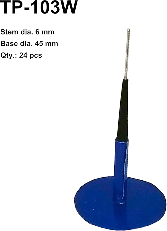 TP-103W Combination Repair Unit, Tire Repair Patch Plug 1/4" x 1 3/4" Wrapped stem 24 pcs