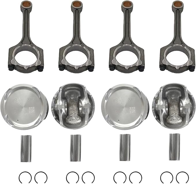 G4NA 2.0L Engine Overhaul Rebuild Kit W/Crankshaft Rods Pistons Timing Chain Kit Head Gasket Set Fit For Hyundai Elantra Tucson Kia Soul Forte 2014-2019 23110-2E501,623V6-2EH00