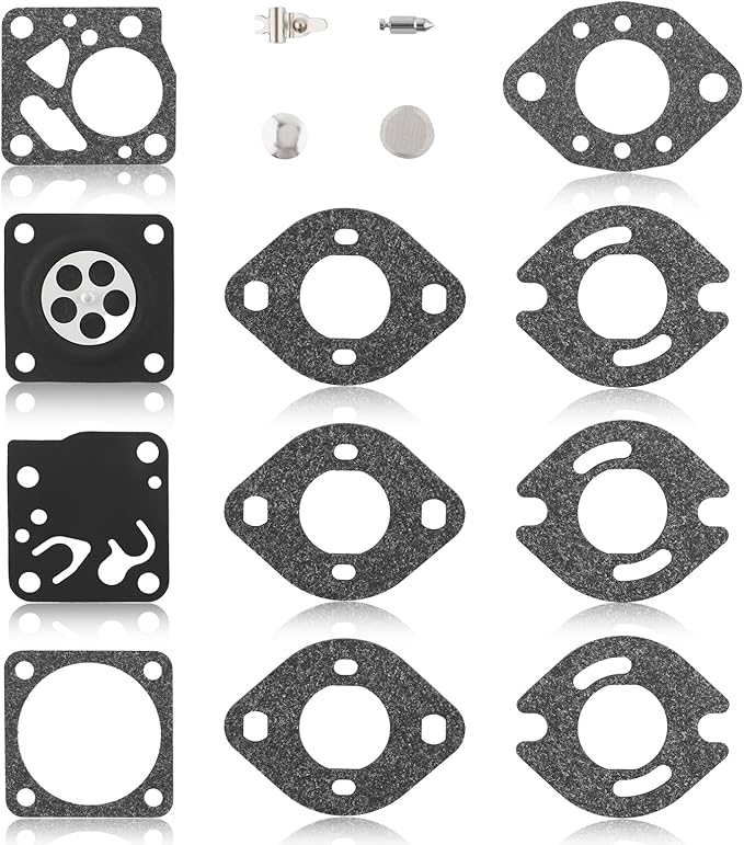 Carbhub Carburetor Repair Kit Fit for Tecumseh TC200 TC300 640230 640231 640347 RK-18HU for HU-99B HU-99E HU-100B HU-100D HU-106A