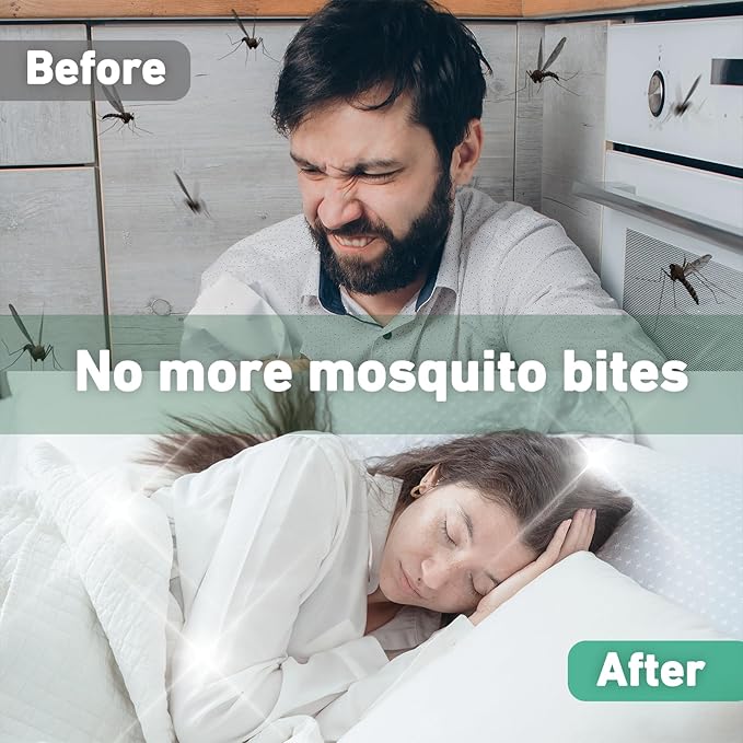 Mosquito Repellent, Peppermint Oil to Repel Mosquito, Ticks, Gnats and Pest, Insect Repellent for Indoor and Outdoor, 4 Packs