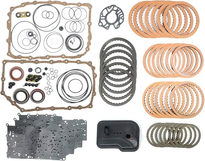6L80E 6L90E Transmission Master Rebuild Overhaul Kit w/Filter Fits for 06-18 Escalade, Chevy Silverado/Suburban, GMC Sierra/Savana/Yukon, Hummer H2 Replace OE 6L90 6L90E 6L80 6L80E