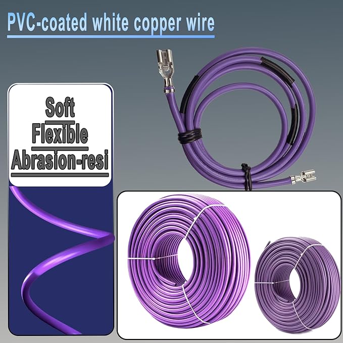 WE49X37037 GE Dryer Heater Wire For GE WE49X3703 Dryer Heater Wire Repair Kit WE49X32946 WAP7217217 PS17137283 EAP17137283 Compatible GE & Hotpoint