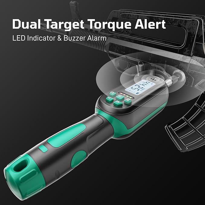 Torque Screwdriver – Digital Torque Wrench Set with 3.54-70.81 in.lb/0.4-8N.m Precision for Power Screwdrivers