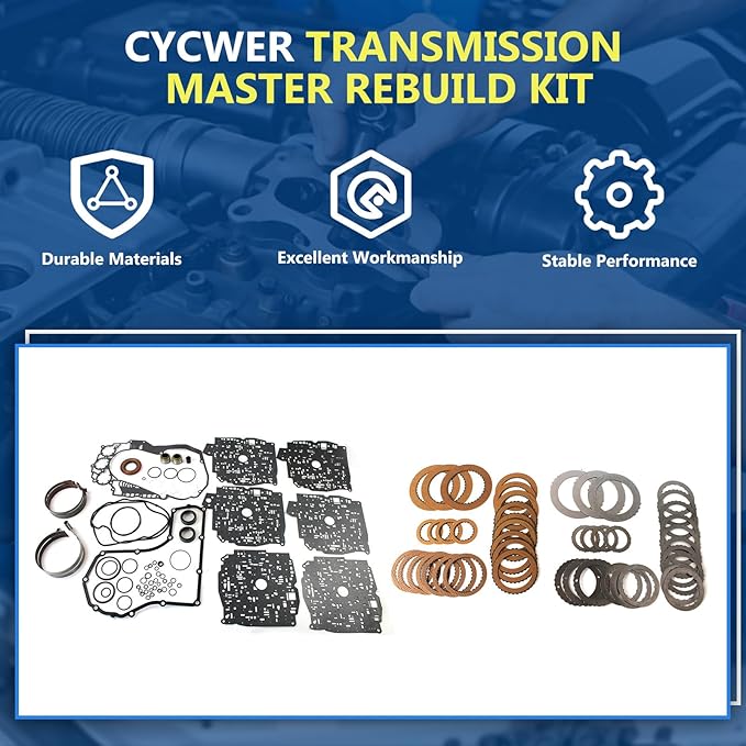 4T40E 4T45E Transmission Master Overhaul Rebuild Kit Transmission Rebuild Kit Fits for 2007-2010 Malibu 3.5L, Fits for 2005-2010 Cobalt 2.2L, Replace OE 14006APW 14004APW