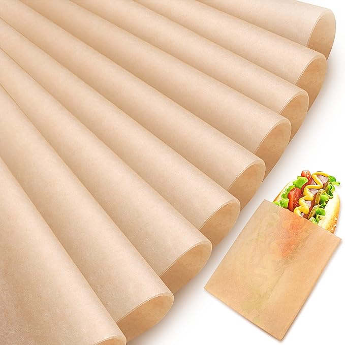 250 Pcs 30 x 20 Inch Acid Free Archival Tissue Paper No Acid Unbuffered Interleaving Paper for Clothes Textiles Linens Books Photo Jewelries Presents Wrap Storage, Brown