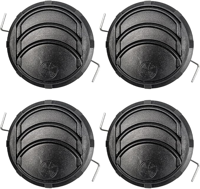 TCU18896 Vent Fit for John Deere 1420 1435 1445 1545 1565 Front Mower Caterpillar Skid Steer Loader Round Air Vent Louver Grille Replace 1466371 146-6371