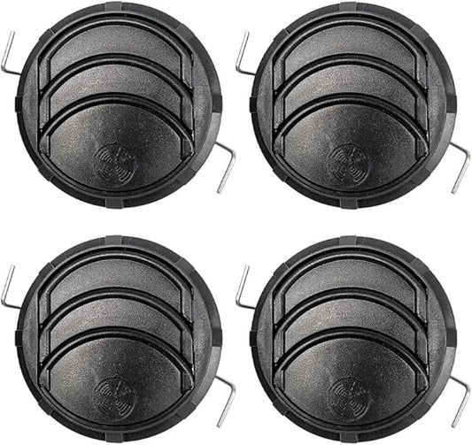 TCU18896 Vent Fit for John Deere 1420 1435 1445 1545 1565 Front Mower Caterpillar Skid Steer Loader Round Air Vent Louver Grille Replace 1466371 146-6371