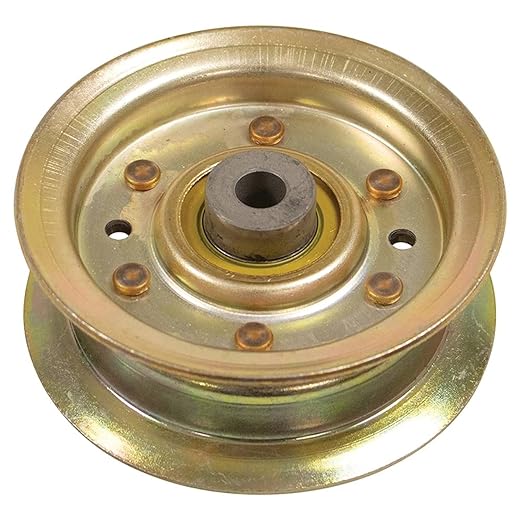 Stens 280-773 Heavy-Duty Flat Idler Compatible with/Replacement for John Deere AM135773, 0.375 ID, 3.875 Width Gold