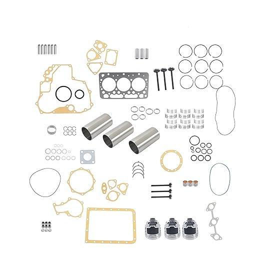 D662 Overhaul Rebuild Kit Compatible with Kubota Engine D662-E D662-EB D662-E2B Tractor ﻿