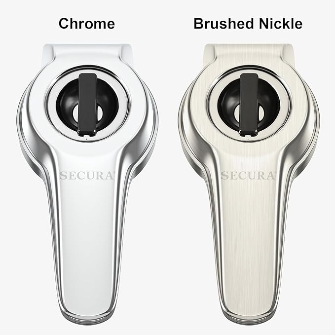 Secura 17oz Automatic Liquid Soap Dispenser, Touchless Battery Operated Hand Soap Dispenser with Adjustable Soap Dispensing Volume Control Dial, Personal Care Dispenser (Brushed Nickel)