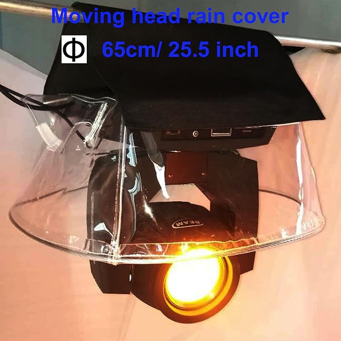 Moving Light Rain Cover for Moving Head Light Waterproof Moving Lights, Stage Lights Shield for Head Light Cover (Pack of 4)