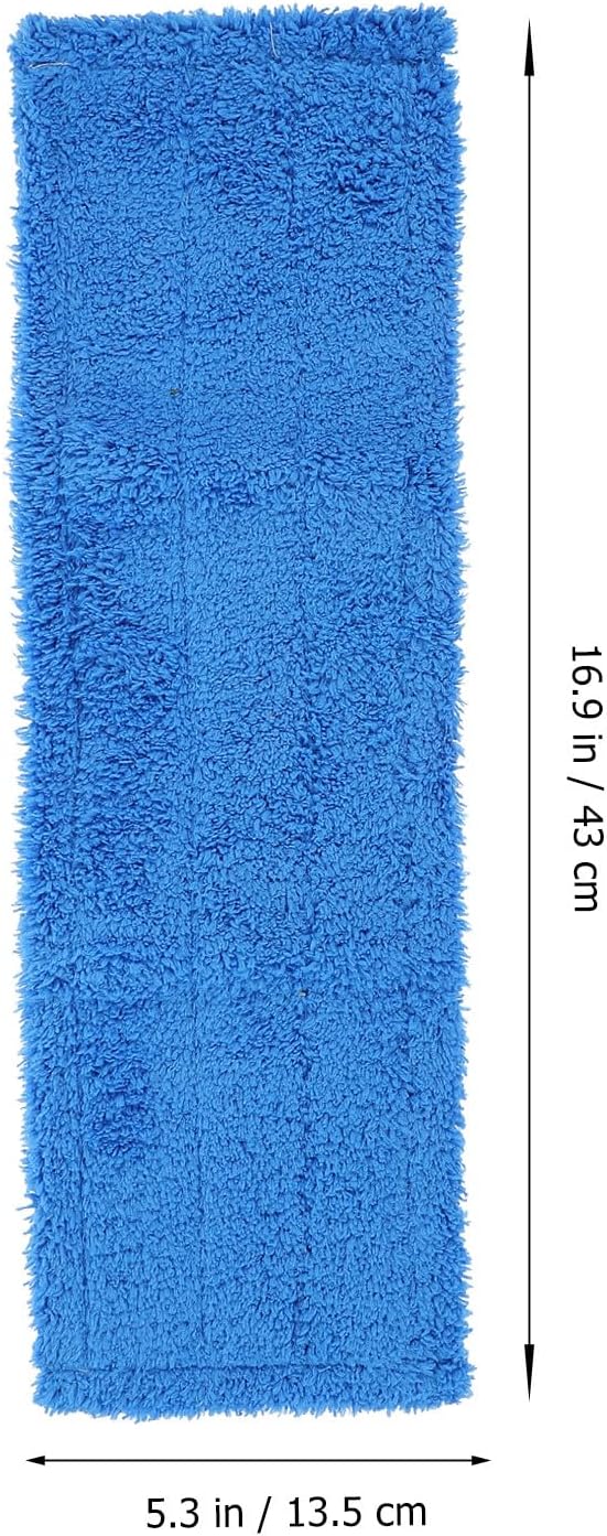 KESYOO Mop Heads Replacements Microfiber Mop Pad Refill Chenille Dust Cloth Replacement for Household Cleaning Hardwood Floor Wet Dry