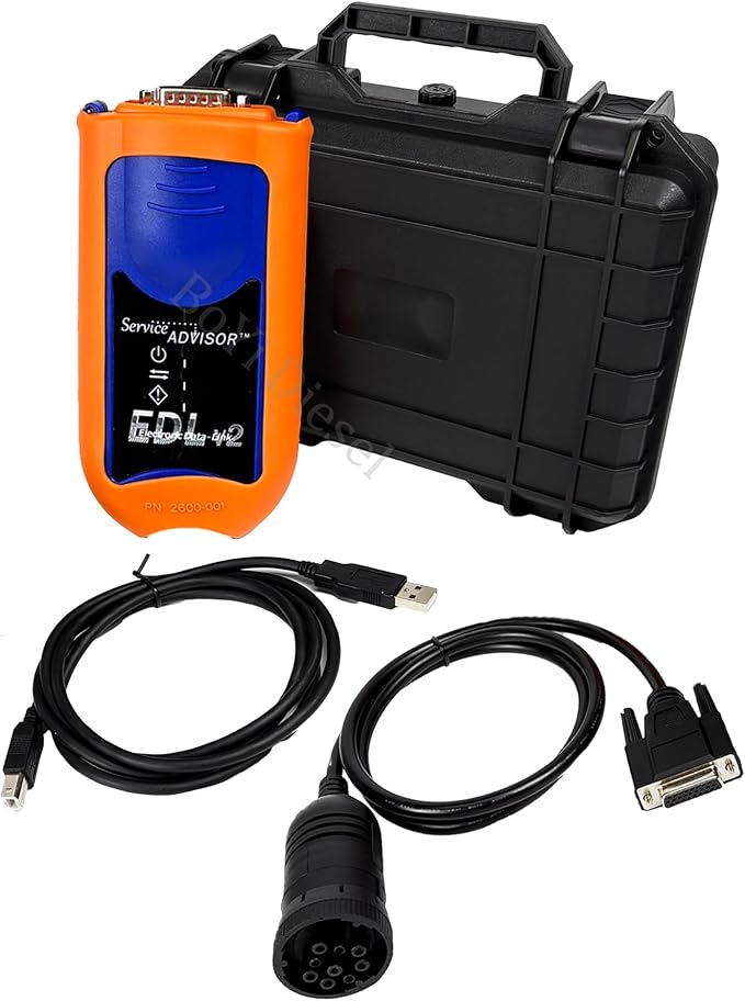 Edl V2 V3 for John De-e with Advisor Tractor Agricultural Construction Equipment Diagnostic Tool Kit Electronic Data Link Diesel Scan Tool (NO SSD Card)