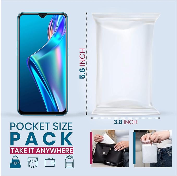 20-Pack Emergency Disposable Rain Ponchos for Adults – 100% Waterproof with Hood | Clear Lightweight Unisex Raincoats for Camping, Hiking & Travel