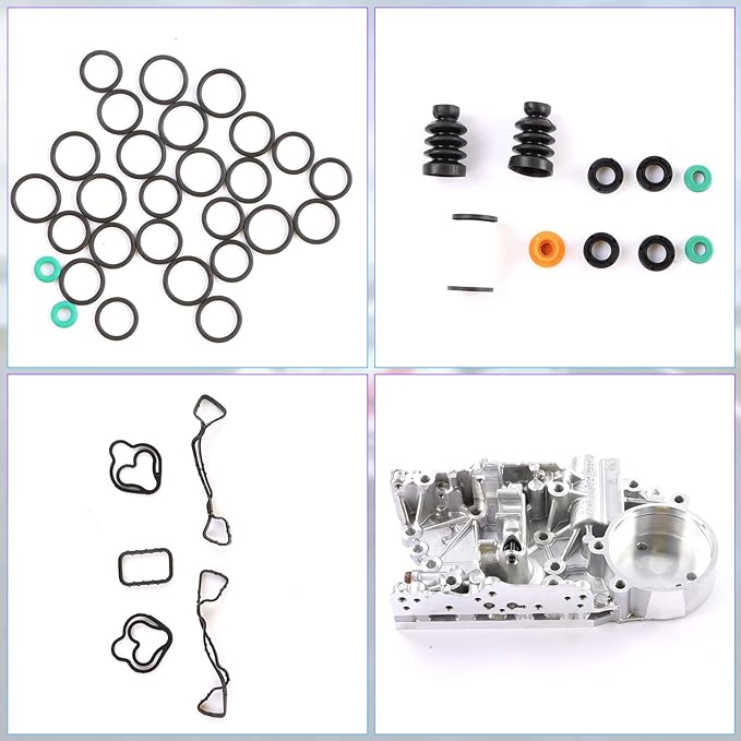 0AM DSG DQ200 Transmission Valve Body Repair Kit Fits for Audi A1 12-21, VW Jetta/Passat 90-21, Seat Altea 05-12/ Leon 01-21 OE 0AM325066AE 0AM325066C 0AM325066AC 0AM325066AA