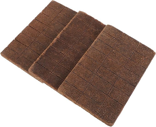 72pcs Fire Starter Cubes for Camping BBQ Recyclable Wood Fiber Wax Firewood Starter Blocks for Charcoal Fireplace Outdoor Indoor Use for Grills Stoves