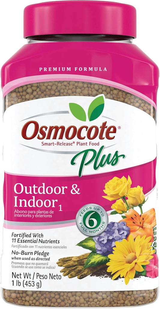 Osmocote Smart-Release Plant Food Plus Outdoor & Indoor, 1 lb.