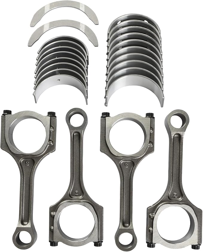 G4KE 2.4L Engine Rebuild Overhaul Kit Head Gasket Set w/Crankshaft Pistons & Con-Rod Fit For 07-19 Hyundai Grandeur Sonata Tucson Azera Kia Sorento Forte Optima Rondo 23111-2G230 234102G200