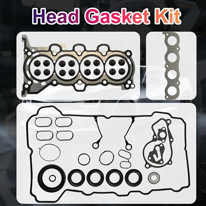 G4NC 2.0 Engine Rebuild Overhaul Kit w/Crankshaft Head Gasket Set & Connecting Rod Fit For Kia Sportage Forte Carens Soul Hyundai Tucson Elantra 2.0L 2012-2022 23110-2E501 23040-2E000