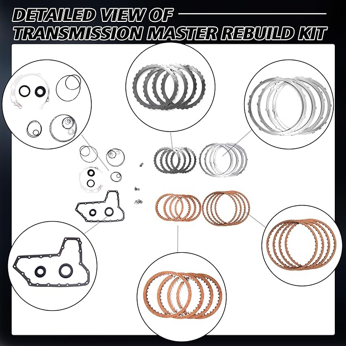 JF010E RE0F09A CVT Transmission Master Rebuild Kit Fits for 2011-ON Altima Maxima Murano 3.5L Repalce OE JF010E RE0F09A B181820C