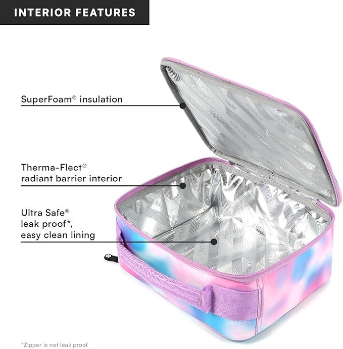Titan Fridge Cold Lunch Box With 2 350g Ice Walls®, Cotton Candy