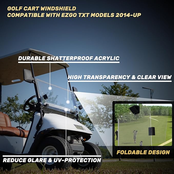 Golf Cart Windshield
