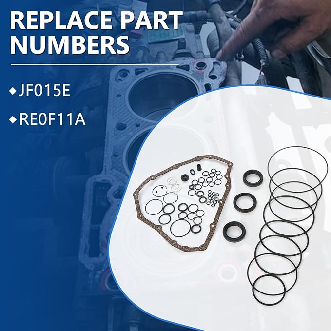 RE0F11A JF015E CVT Auto Transmission Overhaul Rebuild Kit Fits for NV200 Sentra Spark, Replace OE JF015E RE0F11A