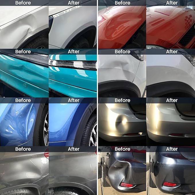 Car Dent Puller Kits,Paintless Dent Removal Kit Adjustable Dent Lifter for Auto Body SUV Dings Damage DIY Removal