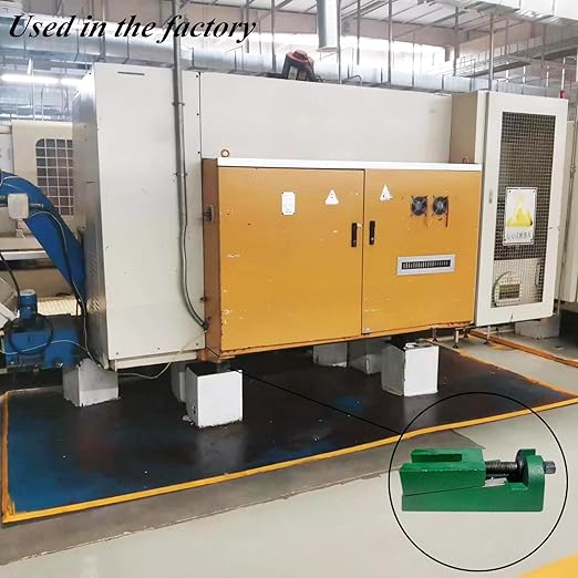 Machine Leveling Pads Heavy Machinery Leveling Pads 2 Sets,Loading 2 Tons per Set,Adjustable Machine Pad Machine Leveling feet,Iron Pad