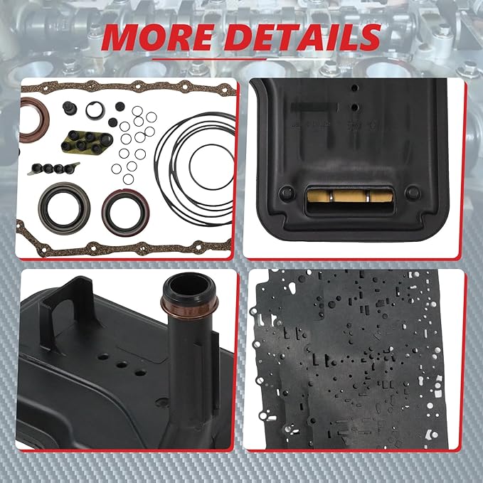 1set Transmission Rebuild Kit With Filter 6L90 6L90E 6L80 6L80E Fits for STS-V EXPRESS 1500 2500 3500 4500 195901XLS 195903XLS