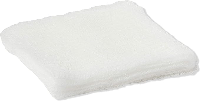 Medline 4 x 4 Inch Gauze Sponges, Non-Sterile 8-Ply Woven Gauze, 100% Cotton, Ideal for Wound Dressing, Wound Care, General First Aid Use, Pack of 200