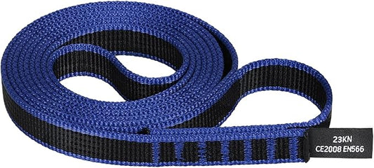 18mm Nylon Climbing Sling Runner 23KN CE2008/EN566 Certified - Webbing Straps for Outdoor Rock Climbing, Rappelling, Swing, Yoga Hammock etc