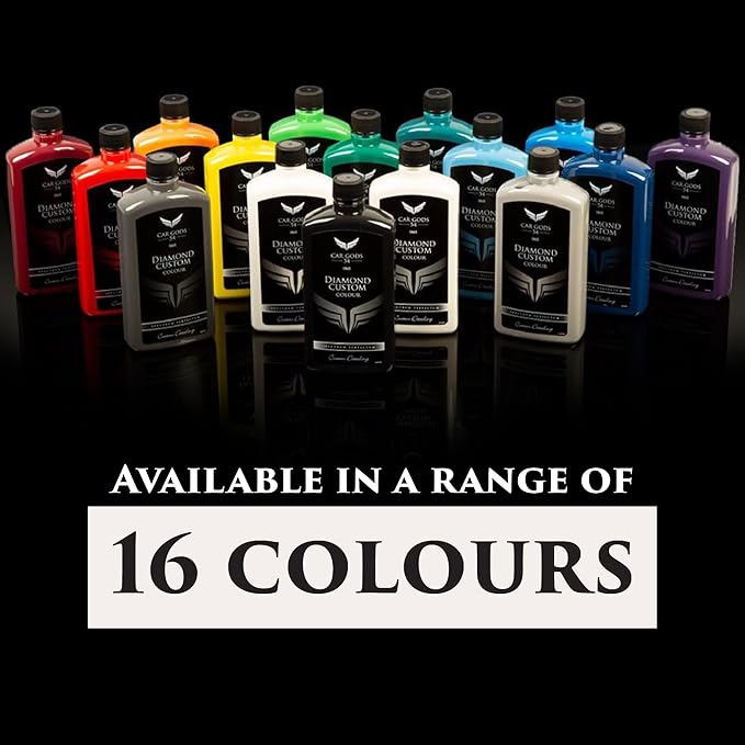 Car Gods Iris Custom Color Pearl 3-in-1 Polish Wax Color Restorer & Scratch Remover, 16 Colors Available, 17 Fl Oz