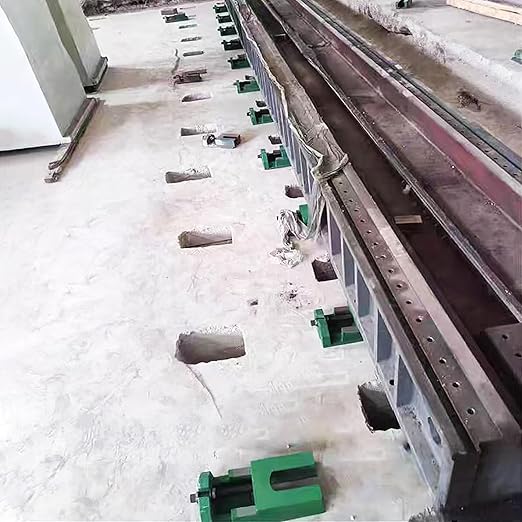 Heavy Machinery Leveling feet 4 Sets,Loading 2 Tons per Set,Adjustable Machine Leveling Pad Machinery Pads,Cast Iron Pad