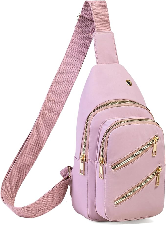 Sling Bag Crossbody Bags for Women, Small Sling Backpack Cross Body Bag Fanny Pack for Outdoors Hiking Traveling