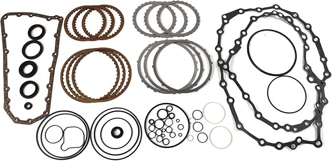 RE0F10A JF011E Transmission Master Rebuild Kit Overhaul Seals Fits for Altima Compass Galant Kizashi Outlander Rogue Sentra V6 Engine Aftermarket Parts