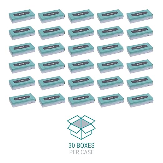 Windsoft 2360 Facial Tissue in Pop-Up Box, Box of 100 (Case of 30 Boxes)