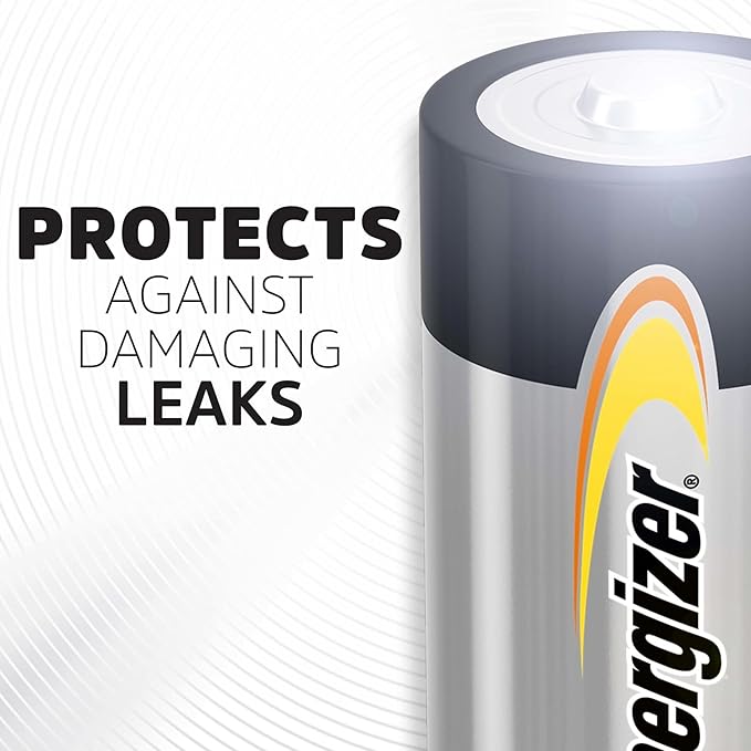 Energizer Alkaline Power D Batteries 12 Count (Pack of 1), Long-Lasting Alkaline Size D Batteries