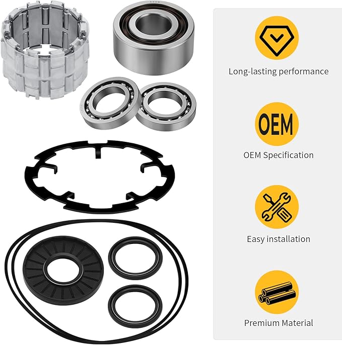 M MATI Front Differential Sprague Carrier Rebuild kit with Armature Plate for Polaris Ranger 570 900 1000 RZR 570 800 900 ACE 325 570 2011-2017 3235263 3234407 3235174 3235171 3234393