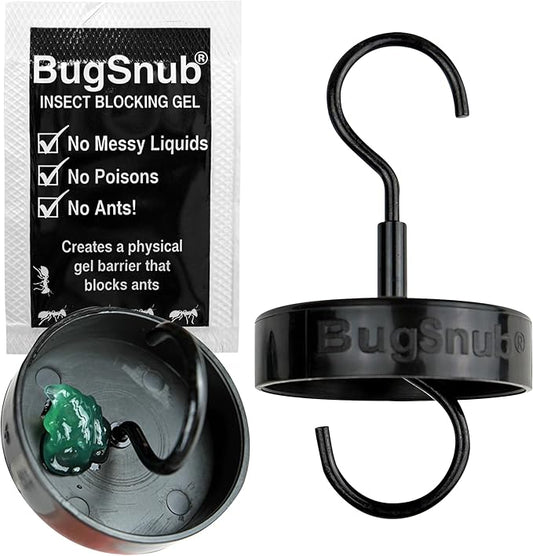 Hanging Ant Guard (1-Pack)- Ant Defense for Hummingbird Feeders, Unique Upside-Down Design, No Liquid Moat