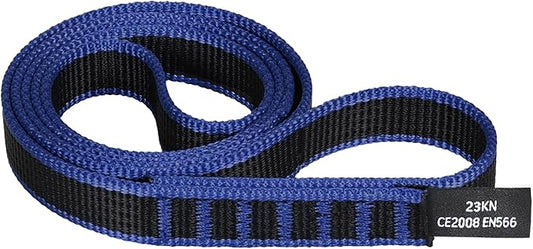 18mm Nylon Climbing Sling Runner 23KN CE2008/EN566 Certified - Webbing Straps for Outdoor Rock Climbing, Rappelling, Swing, Yoga Hammock etc