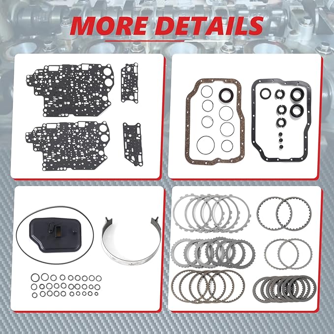 Transmission Super Master Rebuild Kit Fits for FOCUS IXION TIERRA for 3i / 3S / 3SP23 AXELA Auto Transmission Master Rebuild Kit