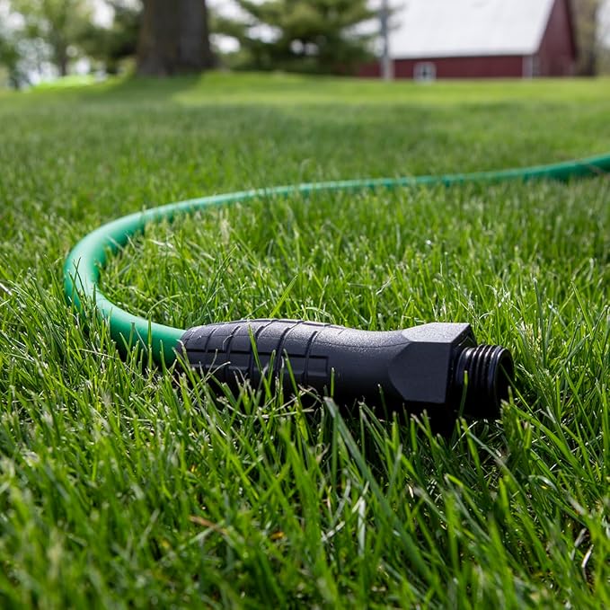 Flexzilla Colors SwivelGrip Garden Hose 5/8 in. x 100 ft., Lightweight All-Weather Water Hose, Durable and Flexible, Leak-Free Connections, Forest Green